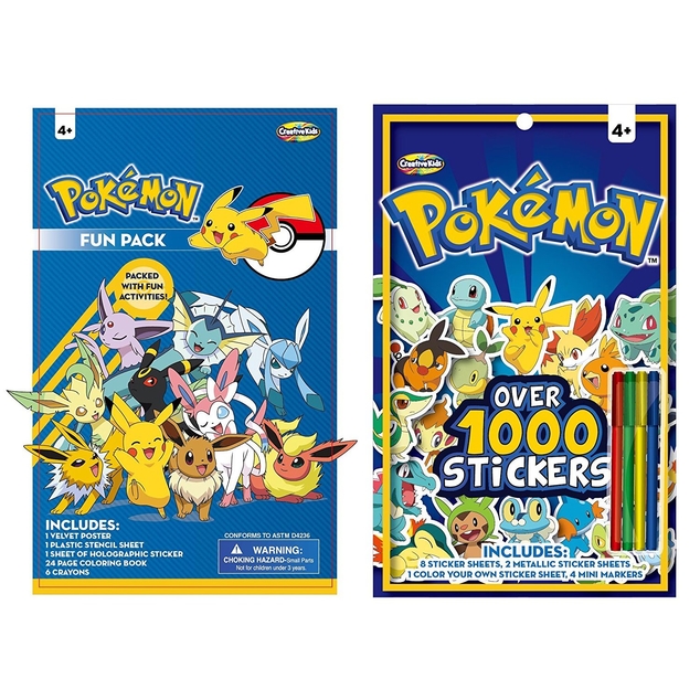 Stortz Toys Pokemon Sticker Book