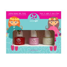 Trio Nail Beauty Kit- Ballerina Beauty with decals
