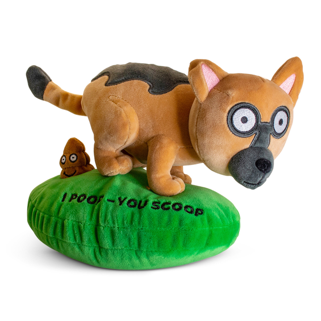I poop you scoop Pooping Dog. Welcome to Stortz Toys