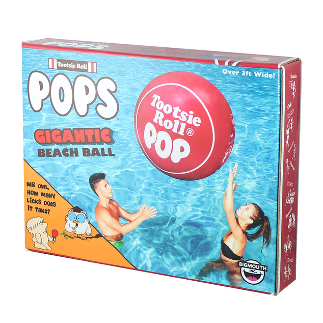 BigMouth Inc Tootsie Roll Pop Gigantic Beach Ball BMPF-TP