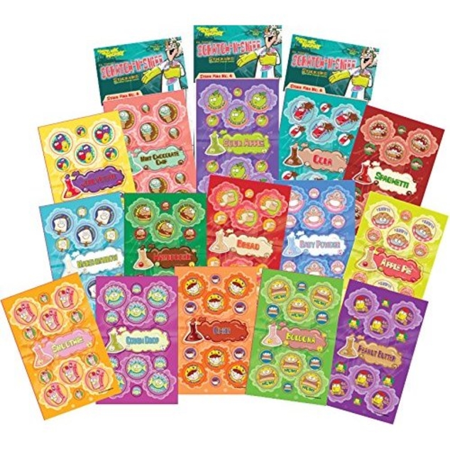Stortz Toys Scratch & Sniff Stickers No.4 Counter Display