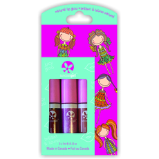 Juicy Gloss -Trio All Natural Lip Gloss Kit