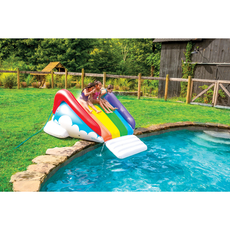 Rainbow Pool Slide