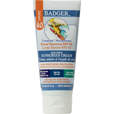 SPF 40 Clear Zinc Sport Sunscreen Cream 86ml
