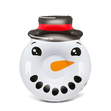 Round Snow Man Face Snow Tube