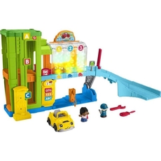 Little People Light-Up Learning Garage Playset