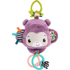 On-the-Go Purple Monkey Musical Plush