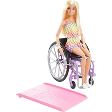 Barbie Fashionista + Wheelchair - Checkers
