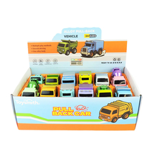 Alloy Alley Med. Diecast P/B Metallic Truck Asst.