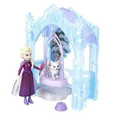 Disney Frozen Small Doll Elsa's Icy Hideaway Playset