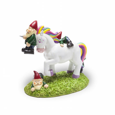 Unicorn Attack Garden Gnomes