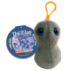 The Clap-Gonorrhea key chain