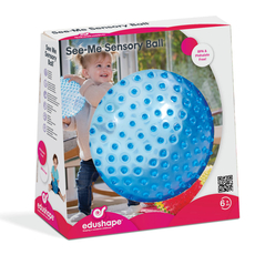 The Original Sensory Ball, See-Me 7" Blue