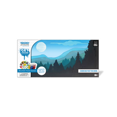 Get Stacked Paint & Puzzle Kit - MOUNTAIN FOREST