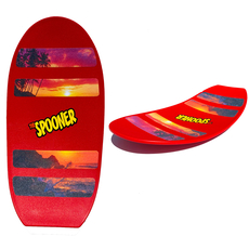 24 inch freestyle spooner board red