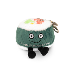 This is How I Roll Sushi Plush Bag Charm