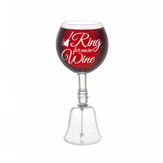 Bell Wine Glass (Ring for More Wine)