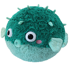 Squishable Teal Pufferfish