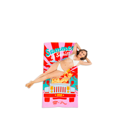 BigMouth x Squishmallows Summer Ride Beach Towel