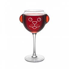 Dog Wine Glass