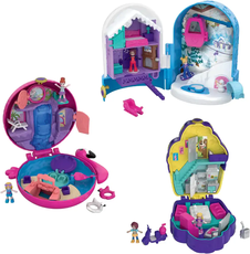 Polly Pocket World Reveal Toy w/Micro doll & acce