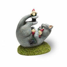 Cat Attack Garden Gnomes