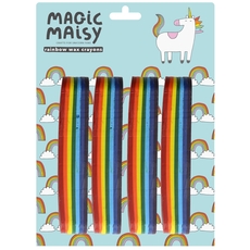 Magic Maisy Rainbow Wax Crayons
