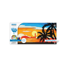 Get Stacked Paint & Puzzle Kit - TROPICAL SUNSET (4)