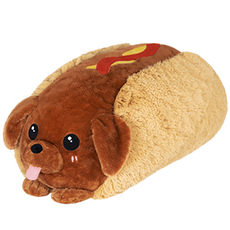 Mini Squishable Dachshund Hot Dog  (PRE-ORDER)