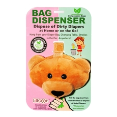 lilBagie Bear Head Bag Dispenser