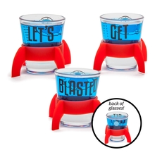 Blasted Shot Glass Set