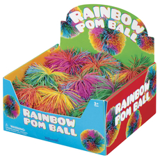 Rainbow Pom Ball