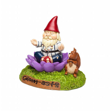 The Gnome-aste Meditation Garden Gnome