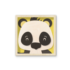Paint & Stack Puzzlers - Panda (6) - New 2023