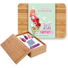 Go Glow Bamboo Manicure Box