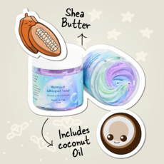 I'd Rather be a Mermaid Whipped Soap (4 ounce)