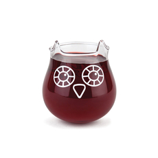 The Owl Stemless Wine Glass