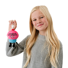 Life is Better With Sprinkles Cupcake Plush BagCha