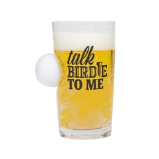 Talk Birdie To Me Beer Glass