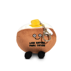 Less Haters More Taters Potato Plush Bag Charm