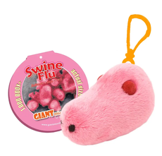 Swine Flu key chain