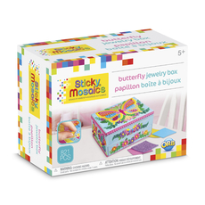 Sticky Mosaics Jewelry Box - Butterfly