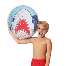 Sparkly XL Beach Ball - Shark