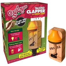 A Christmas Story Leg Lamp Talking Clapper