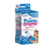 PoppinColorz Blazin Blue 4-pack Refills (BLASTERS)