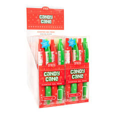 Candy Cane Gel Smens Sets (of 4)