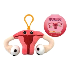 Uterus key chain