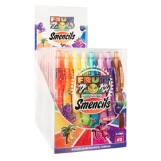 Fruit Zoo Mechanical Smencils Sets (of 8)