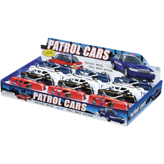 Pull Back Patrol Cars