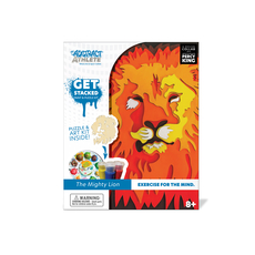 Get Stacked Paint and Puzzle Kit - MIGHTY LION